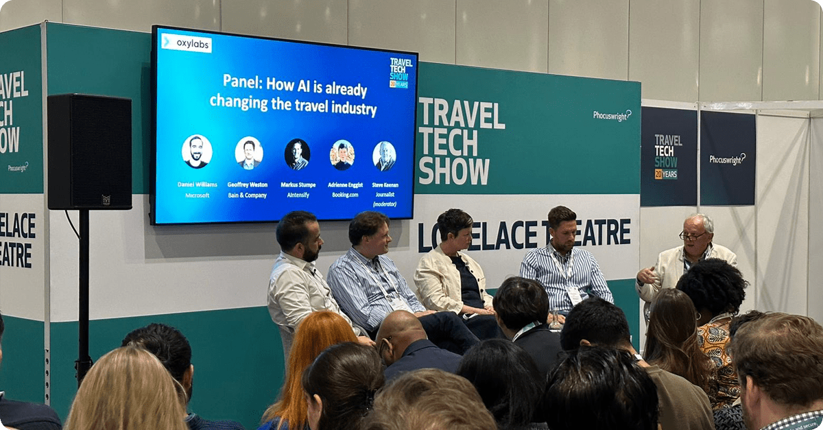 Panel How AI is already changing the travel industry TravelTech Show 2023